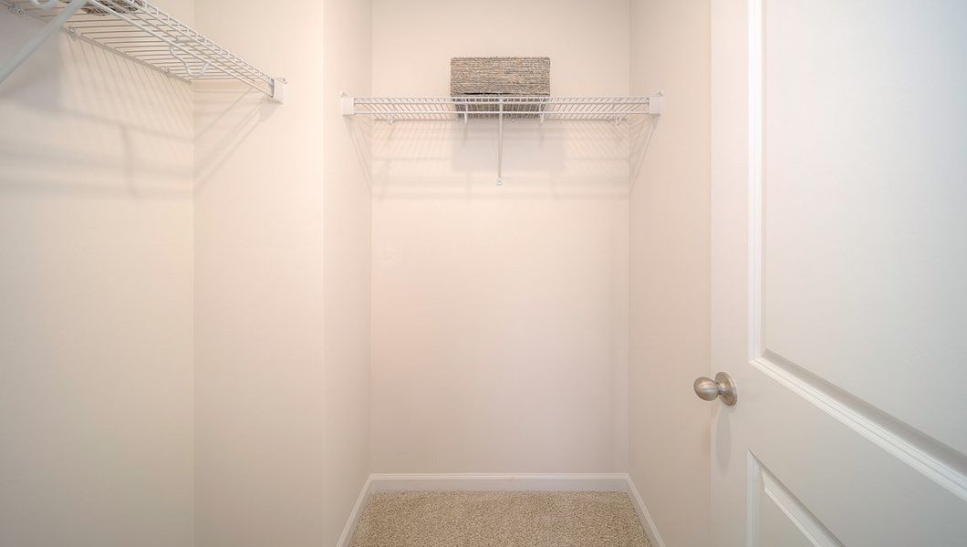 Representative unfurnished interior of a home built from the Lansing by D.R. Horton in Townes at Tap Root Farms, Fletcher (Image 22).