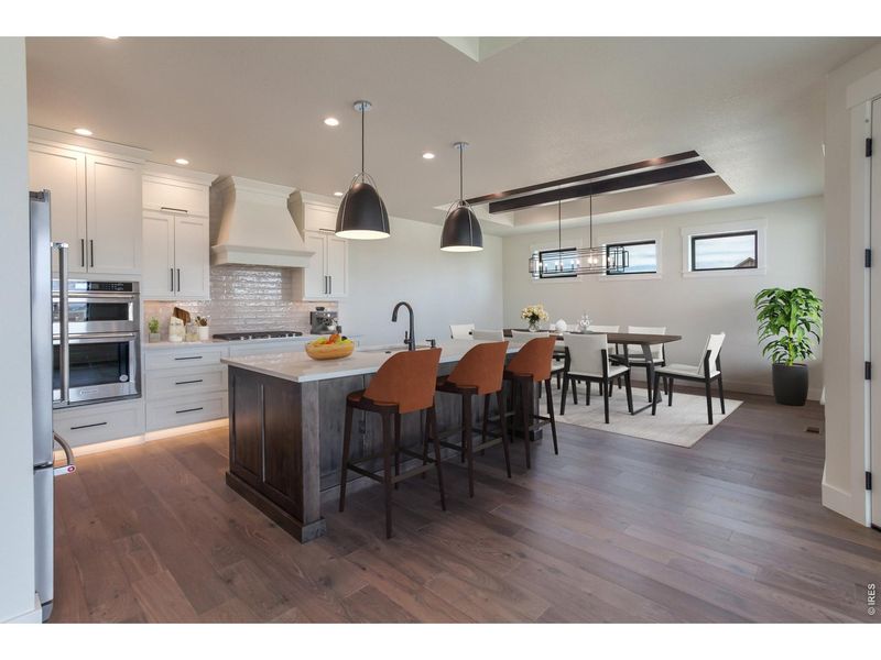 Furnished interior view inside a new home in Harvest Ridge, Berthoud (Image 13).