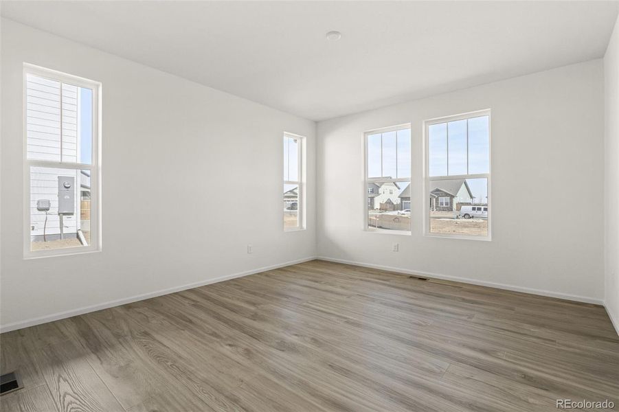 Spacious, unfurnished interior of a new home in Windsong, Brighton (Image 34). Spacious, unfurnished interior of a new home in Windsong, Brighton (Image 34).