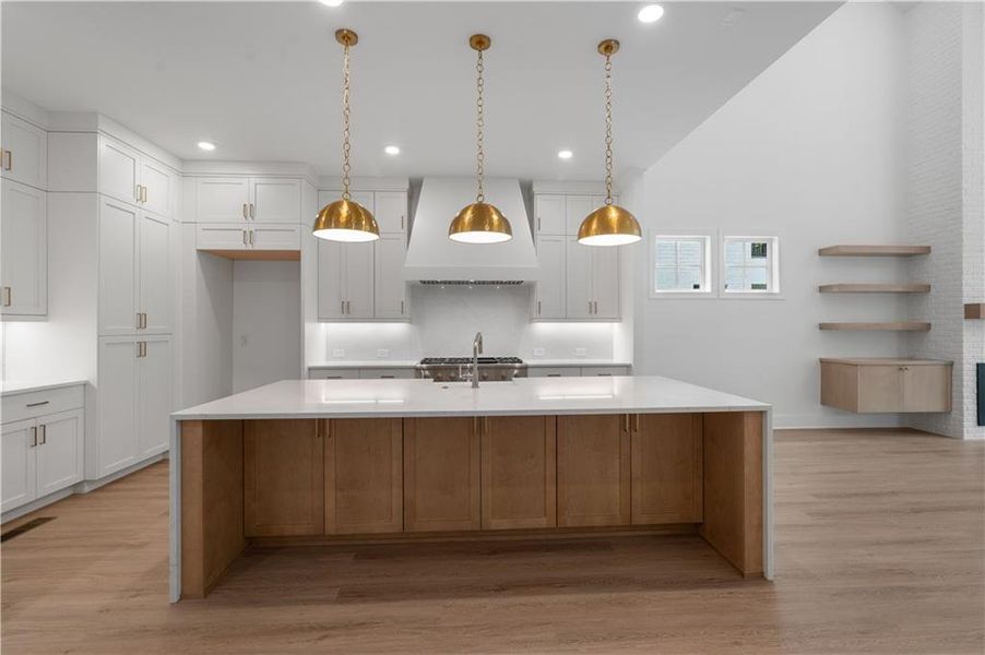 Furnished interior view inside a new home in Waterside Single Family, Peachtree Corners (Image 5). Furnished interior view inside a new home in Waterside Single Family, Peachtree Corners (Image 5).