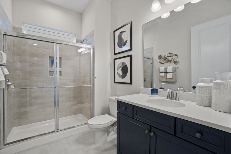 Representative furnished interior of a home built from the Pembrooke by Taylor Morrison in Esplanade at Northgate, Indian Trail (Image 14).
