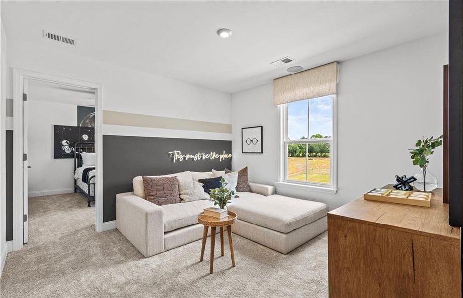 Furnished interior view inside a new home in Briar Creek, Atlanta (Image 6).