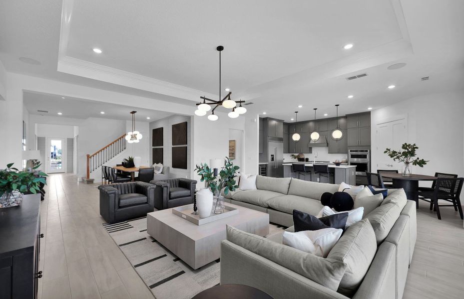 Representative furnished interior of a home built from the Merlot Grand by Pulte Homes in Fiddler's Cove, Kingsland (Image 22). Representative furnished interior of a home built from the Merlot Grand by Pulte Homes in Fiddler's Cove, Kingsland (Image 22).