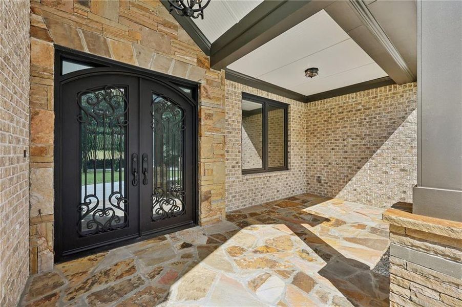 Exterior details and patio area of a home in , Lawrenceville (Image 26).