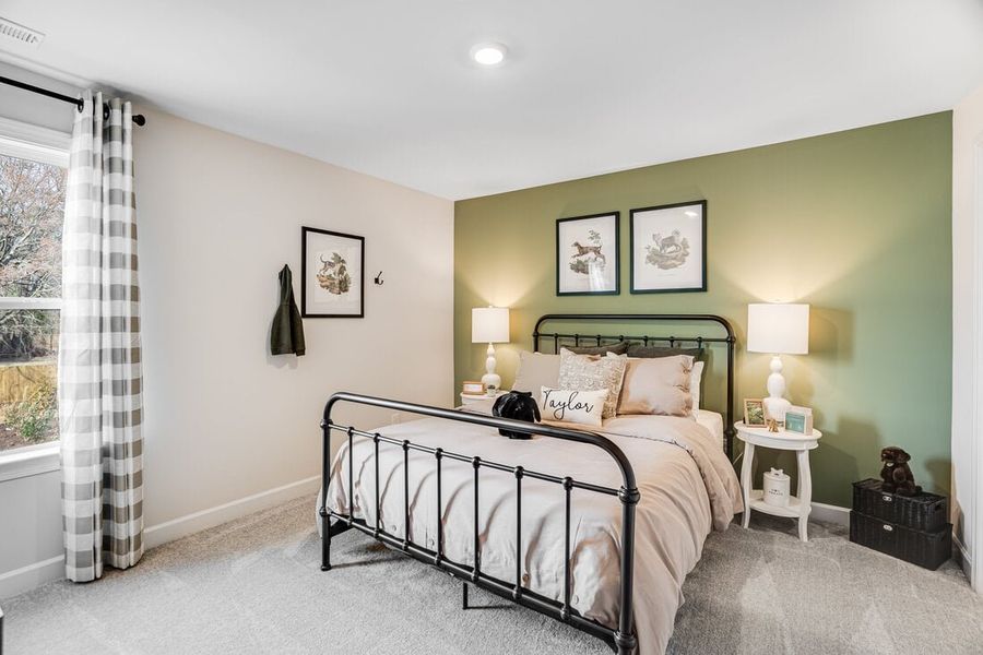 Furnished interior view inside a new home in Silverstone, Knightdale (Image 13).