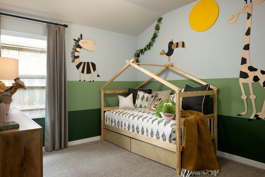 Furnished interior view inside a new home in Mavera, Conroe (Image 7).