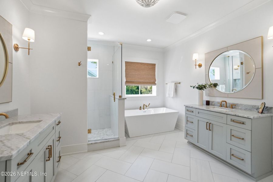 Furnished interior view inside a new home in , Ponte Vedra Beach (Image 42).