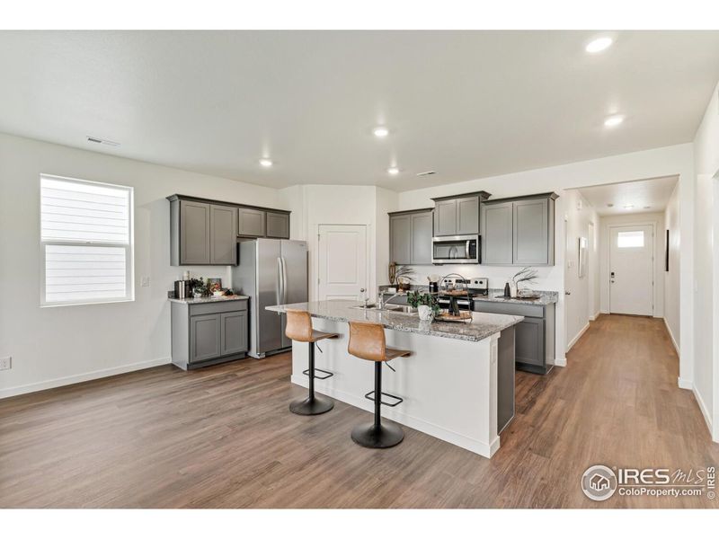Furnished interior view inside a new home in Tailholt, Severance (Image 21).