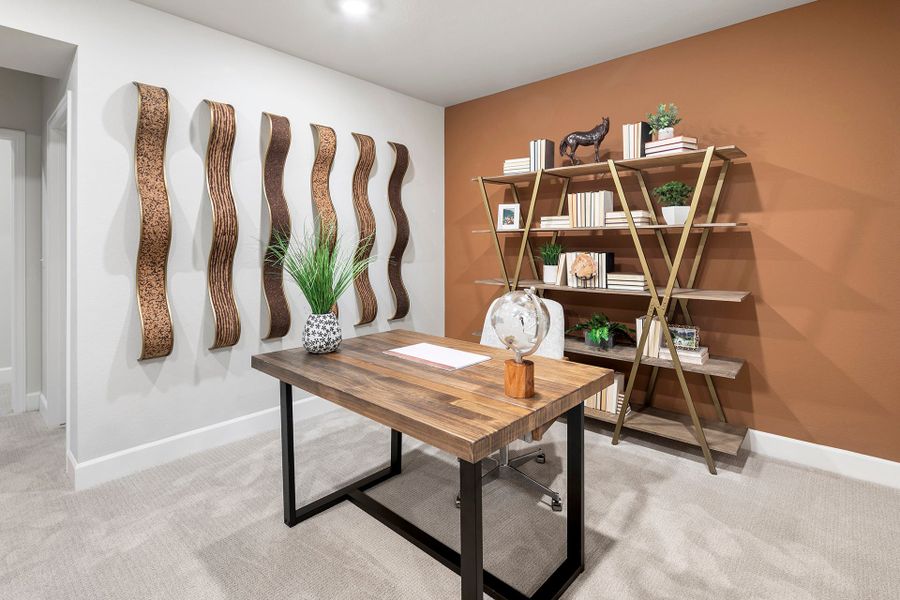 Furnished interior view inside a new home in Sugar Mill Village, Longmont (Image 12).