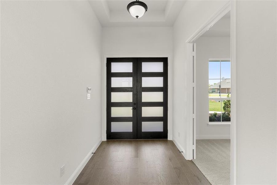 Spacious, unfurnished interior of a new home in The Meadows, Gunter (Image 23).