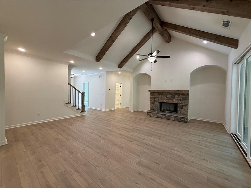 Spacious, unfurnished interior of a new home in , Waleska (Image 16). Spacious, unfurnished interior of a new home in , Waleska (Image 16).