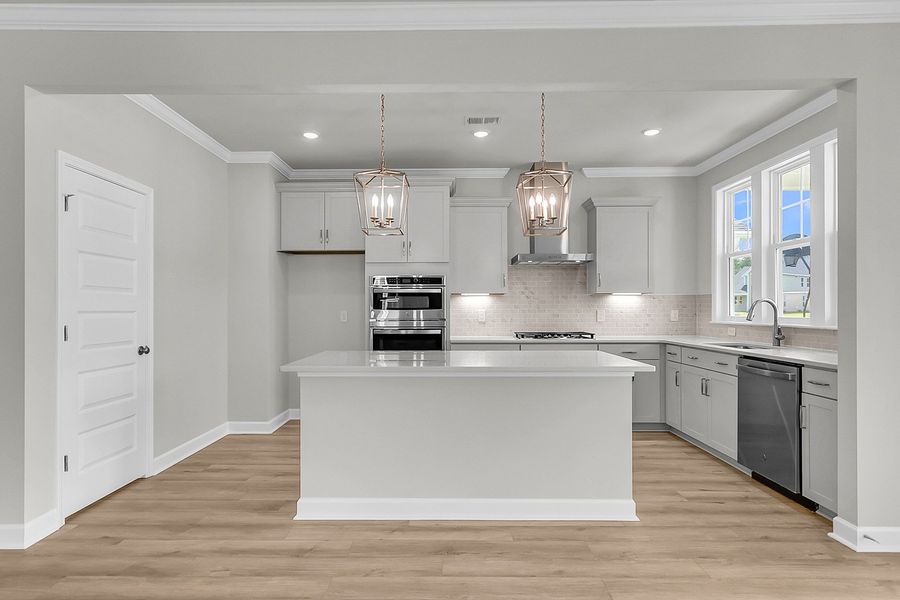 Furnished interior view inside a new home in Pineland Preserve, Summerville (Image 9).