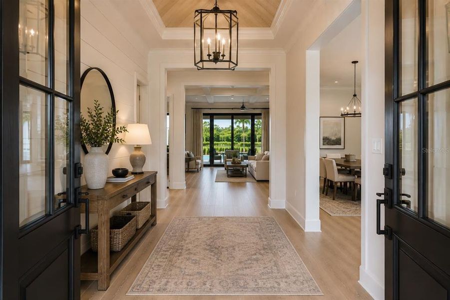 Furnished interior view inside a new home in , Lithia (Image 17).