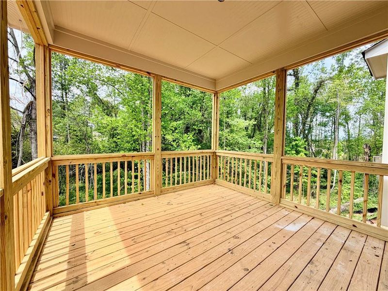 Exterior details and patio area of a home in Arbor West, Dawsonville (Image 2).