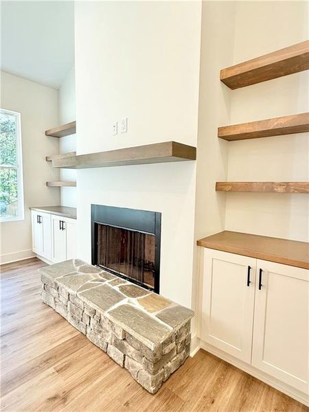 Furnished interior view inside a new home in , Dallas (Image 3).
