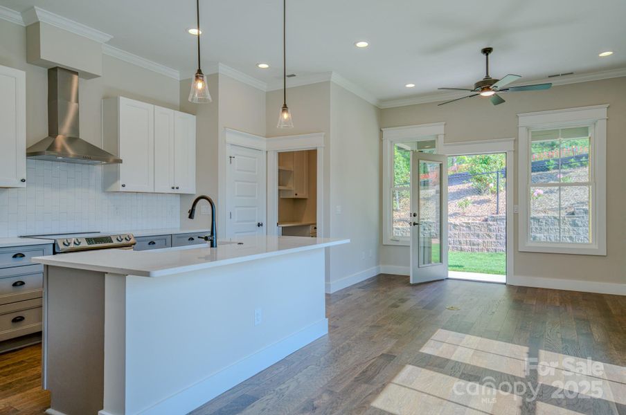 Furnished interior view inside a new home in , Asheville (Image 4).