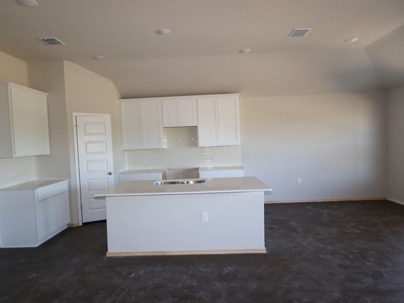 Furnished interior view inside a new home in Marble Creek Crossing, Austin (Image 5). Furnished interior view inside a new home in Marble Creek Crossing, Austin (Image 5).