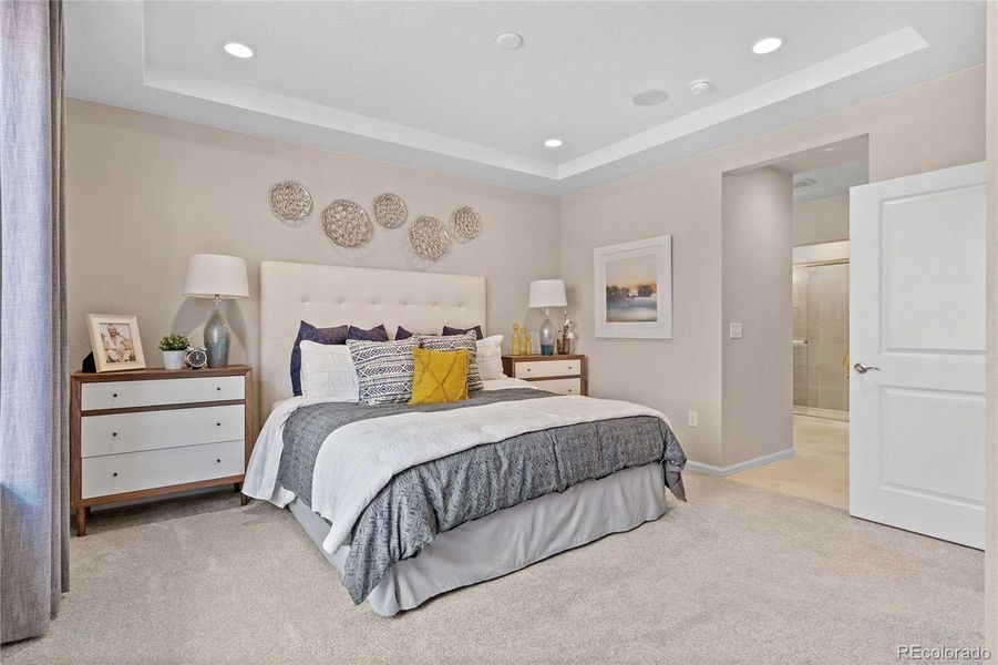 Furnished interior view inside a new home in , Aurora (Image 13).