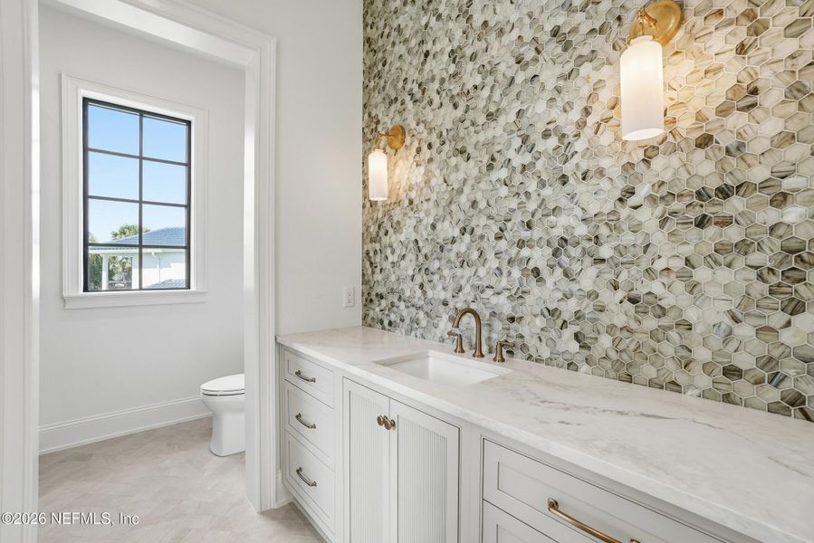 Furnished interior view inside a new home in , Ponte Vedra Beach (Image 49).