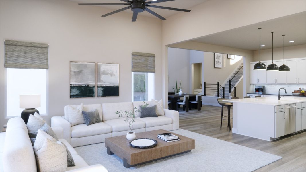 Representative furnished interior of a home built from the 5054 by Risewell Homes in Bluff Haven, Georgetown (Image 8). Representative furnished interior of a home built from the 5054 by Risewell Homes in Bluff Haven, Georgetown (Image 8).