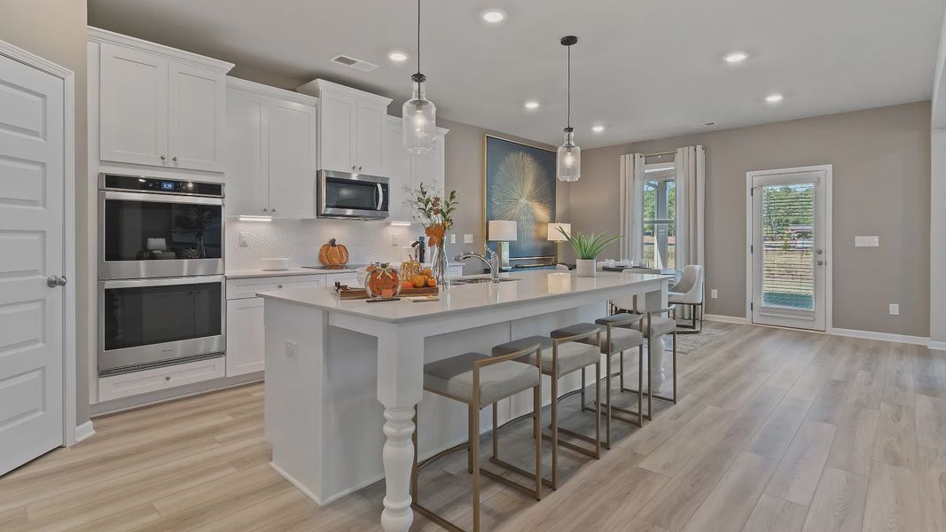 Representative furnished interior of a home built from the McKinley II - SL by DRB Homes in Brighton, Locust Grove (Image 18).