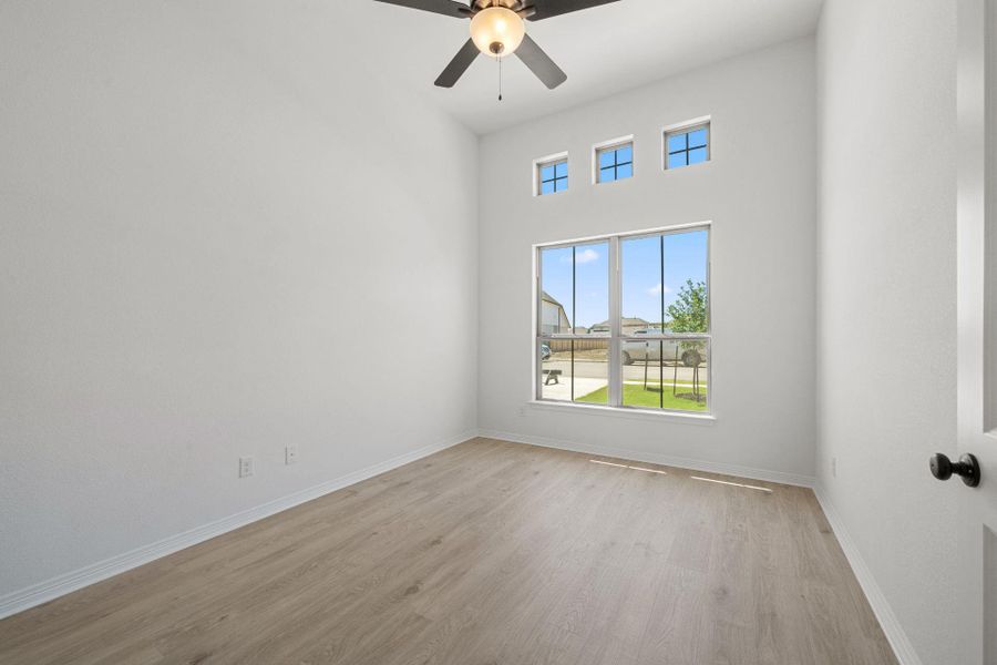 Study at Front of Home