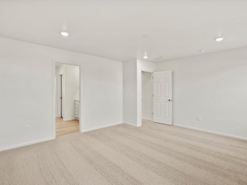 Spacious, unfurnished interior of a new home in Meridian Ranch, Peyton (Image 12). Spacious, unfurnished interior of a new home in Meridian Ranch, Peyton (Image 12).