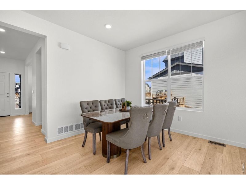 Furnished interior view inside a new home in Timnath Lakes, Timnath (Image 14). Furnished interior view inside a new home in Timnath Lakes, Timnath (Image 14).