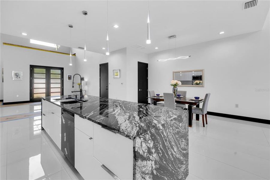 Furnished interior view inside a new home in , St. Petersburg (Image 30).