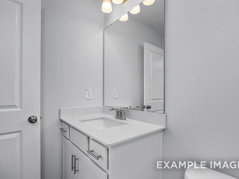 Furnished interior view inside a new home in Woodland Crossing, Zebulon (Image 7).