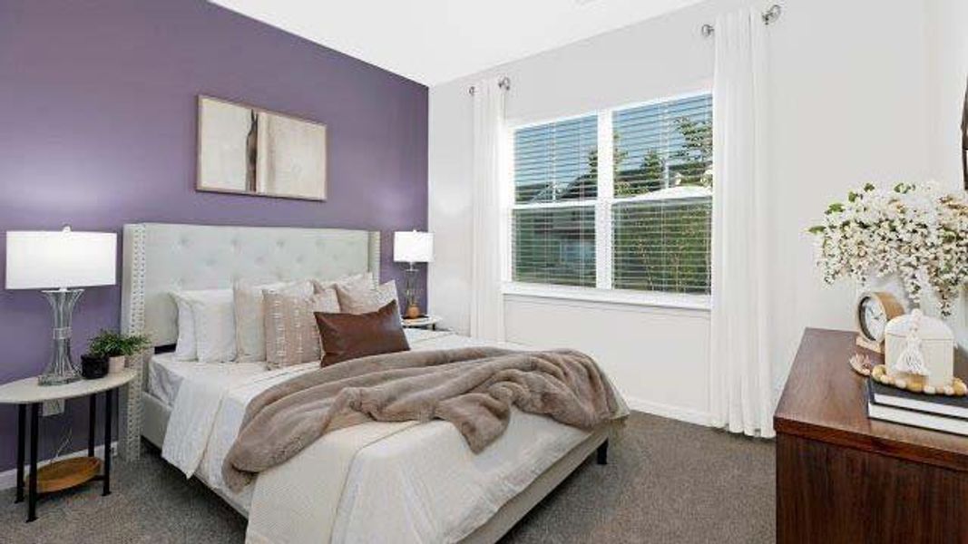 Furnished interior view inside a new home in Clark Creek Landing, Lincolnton (Image 17).