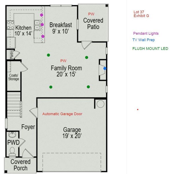 2D floor plan layout of this home in Winston Place, Gallatin, TN (Image 3). 2D floor plan layout of this home in Winston Place, Gallatin, TN (Image 3).