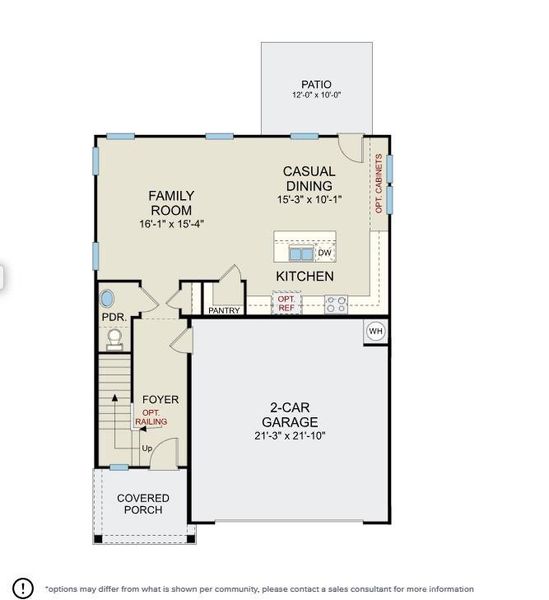 For representational purposes