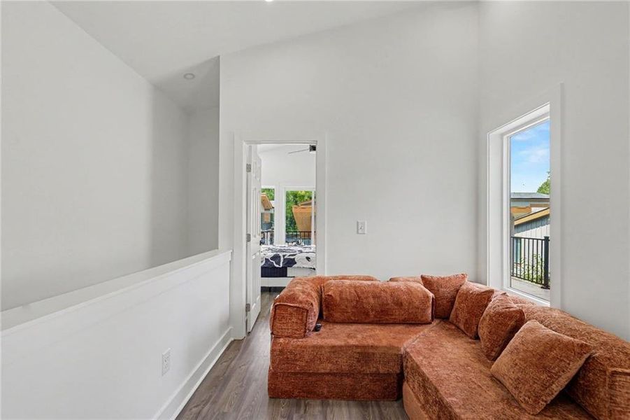 Furnished interior view inside a new home in , Union City (Image 6). Furnished interior view inside a new home in , Union City (Image 6).