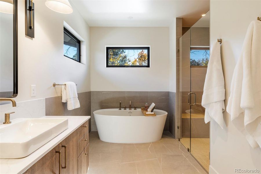 Furnished interior view inside a new home in , Denver (Image 10).