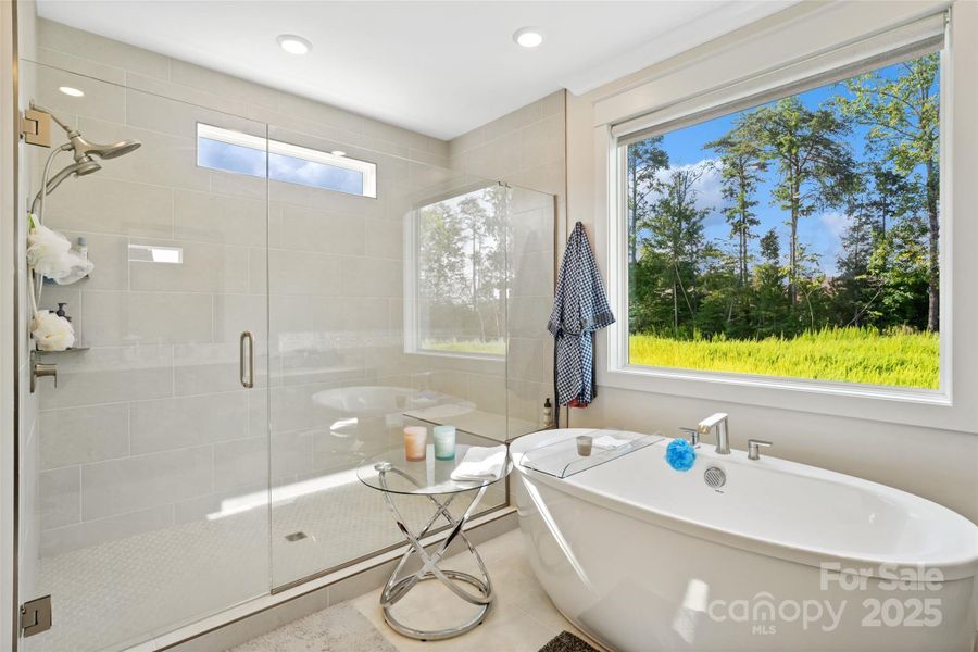 Furnished interior view inside a new home in Windell Woods, Tega Cay (Image 23).