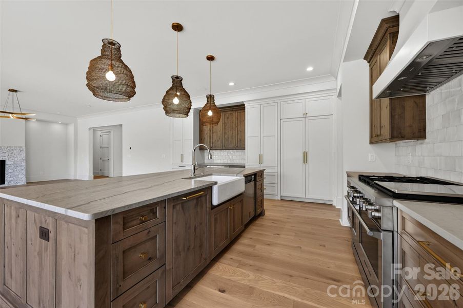 Furnished interior view inside a new home in , Mint Hill (Image 8).
