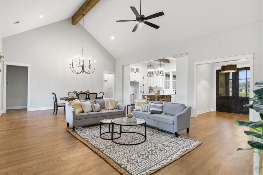 Furnished interior view inside a new home in Windmill Hill, Bryan (Image 19).