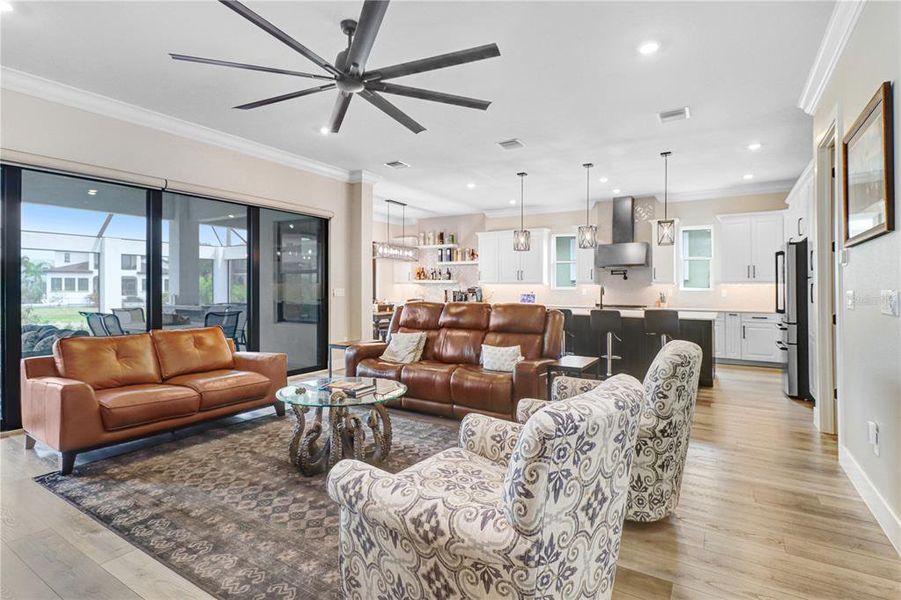 Furnished interior view inside a new home in , Apollo Beach (Image 44). Furnished interior view inside a new home in , Apollo Beach (Image 44).