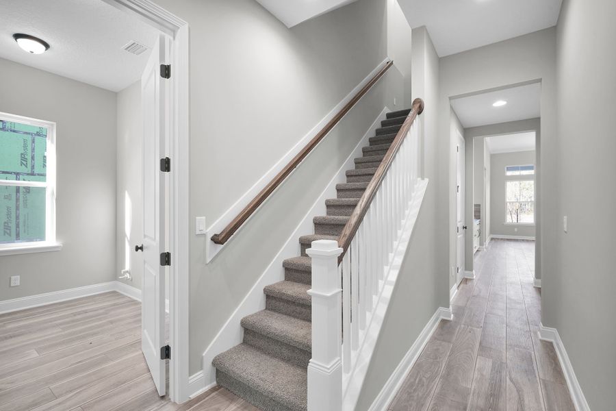 Representative furnished interior of a home built from the Riverdale by Riverside Homes in Hidden Creek at SilverLeaf, St. Augustine (Image 17). Representative furnished interior of a home built from the Riverdale by Riverside Homes in Hidden Creek at SilverLeaf, St. Augustine (Image 17).