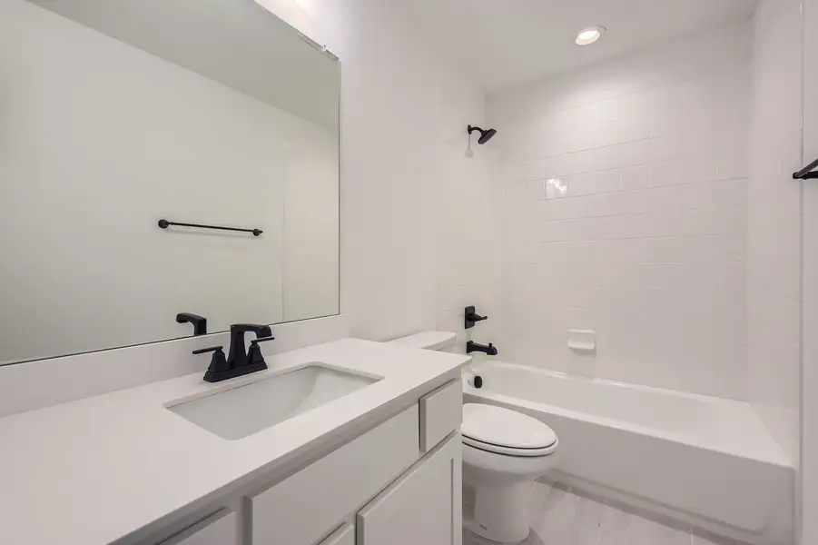 Plan 1453 Secondary Bathroom Representative Plan 1453 Secondary Bathroom Representative