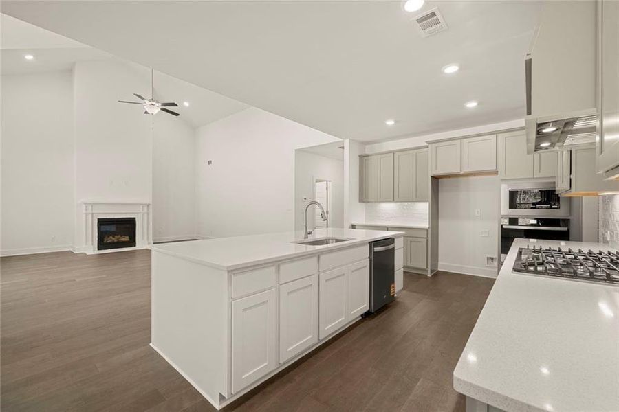 Furnished interior view inside a new home in , Gainesville (Image 16).