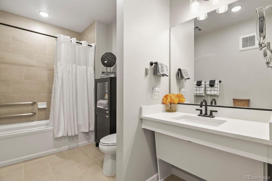 Furnished interior view inside a new home in Stonegate Condos, Parker (Image 5).