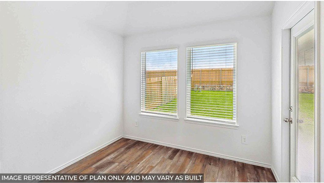 Representative unfurnished interior of a home built from the X40B by D.R. Horton in Medina, Dayton (Image 9). Representative unfurnished interior of a home built from the X40B by D.R. Horton in Medina, Dayton (Image 9).
