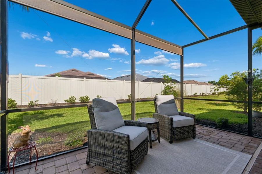 Exterior details and patio area of a home in , Wesley Chapel (Image 30).