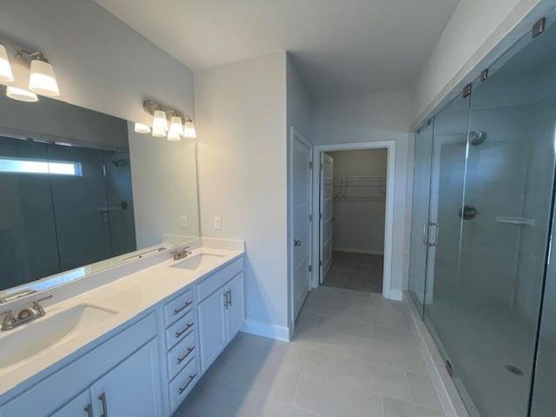 Furnished interior view inside a new home in Ponderosa Farms Estates, Gainesville (Image 12).