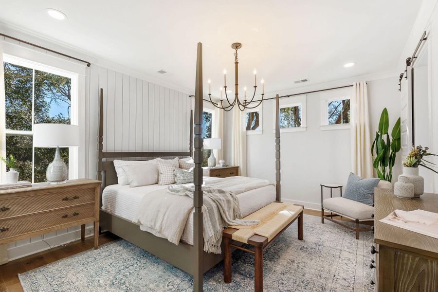 Furnished interior view inside a new home in Central Park, Charleston (Image 8). Furnished interior view inside a new home in Central Park, Charleston (Image 8).