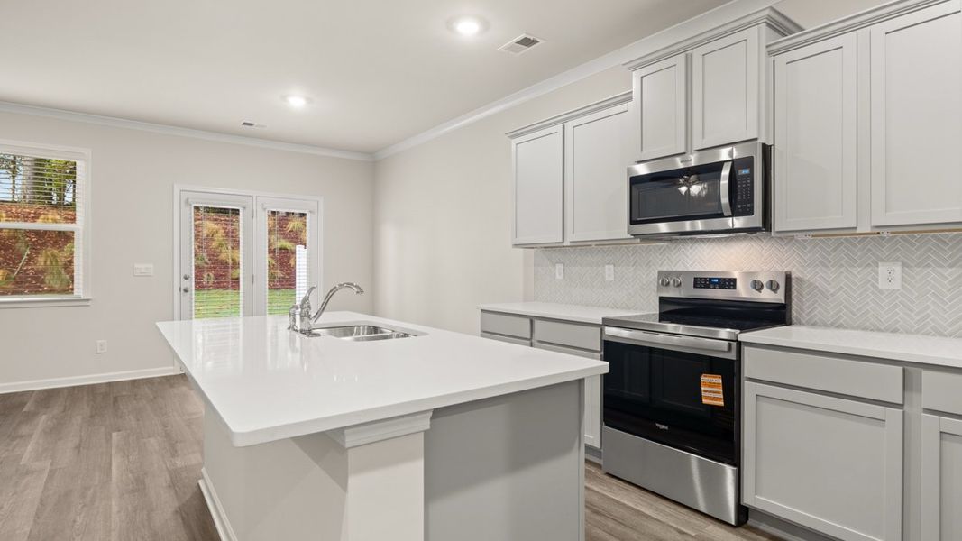 Representative furnished interior of a home built from the Salisbury by D.R. Horton in Independence Villas and Townhomes, Loganville (Image 8).