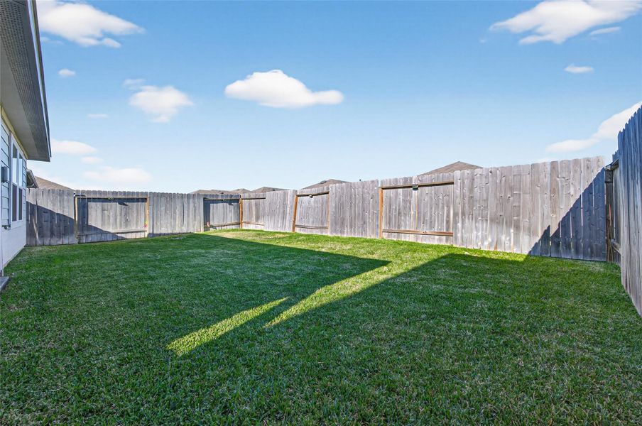 Exterior details and patio area of a home in , Spring (Image 4). Exterior details and patio area of a home in , Spring (Image 4).