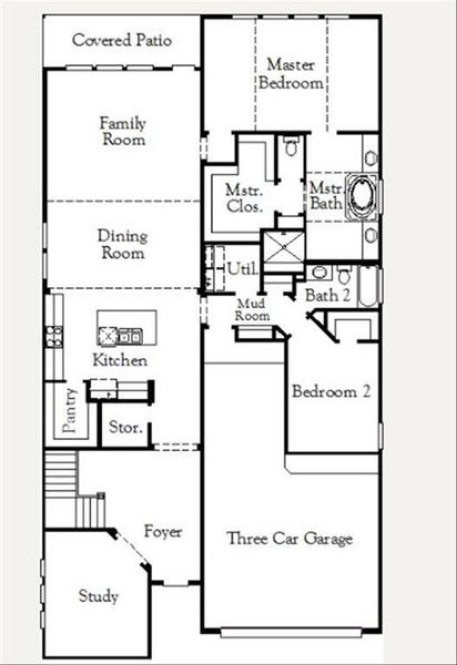 Leonard First Floor Plan